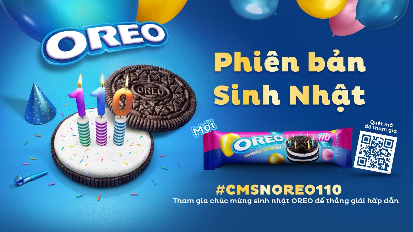 OREO – The world's No. 1 Cookie Brand celebrates its 110th birthday with playful AR filter - The Saigon Times