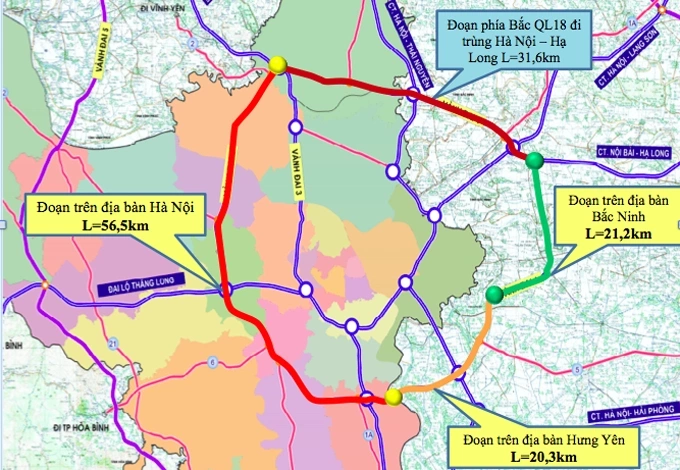 Construction of Hanoi Beltway No. 4 kicks off