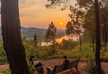 Afternoon at Vong Canh Hill